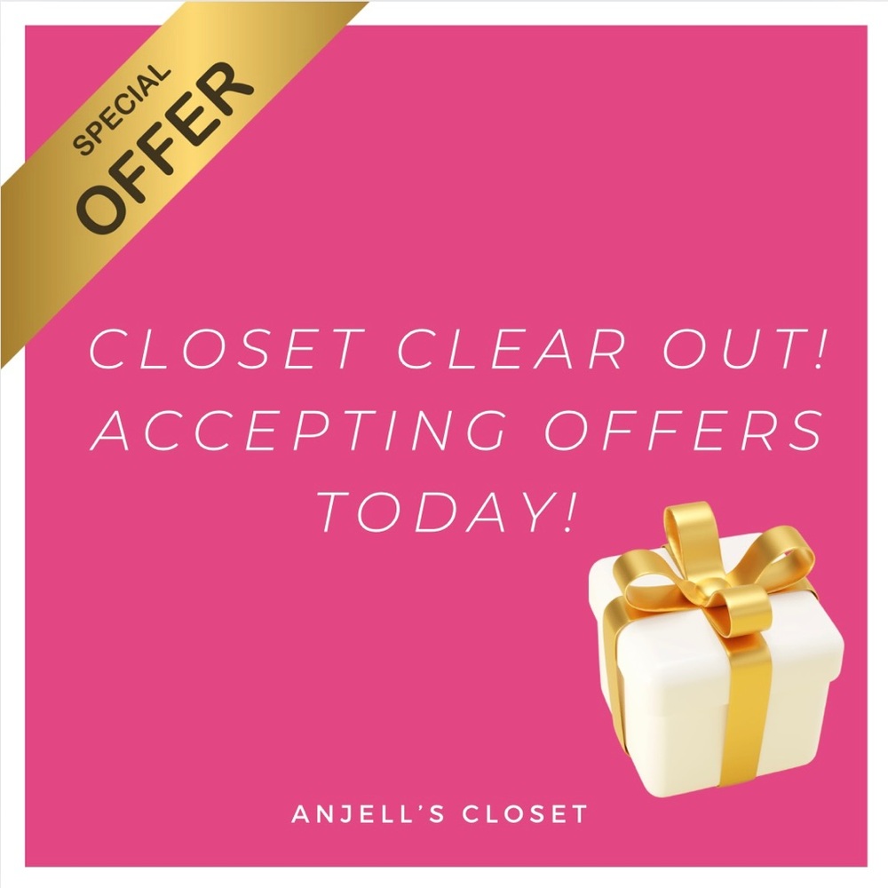 CLOSET CLEAR OUT!!!